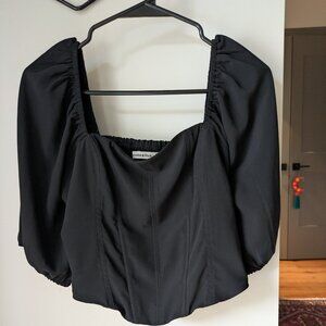 Abercrombie and Fitch corset style top